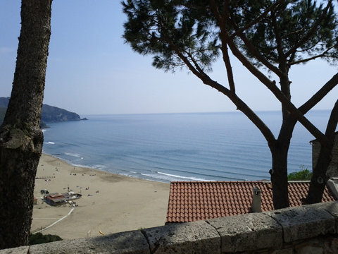 Ristorante Da Martini sul ponte, vista sul mare