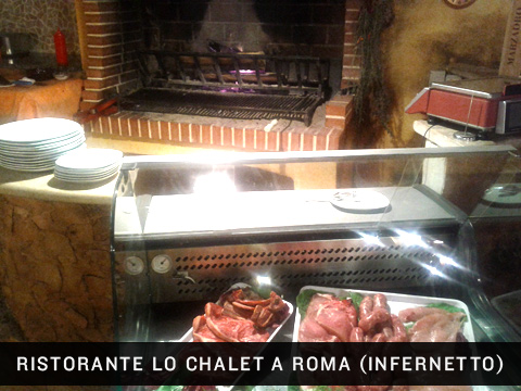 Ristorante lo Chalet all'Infernetto Roma.